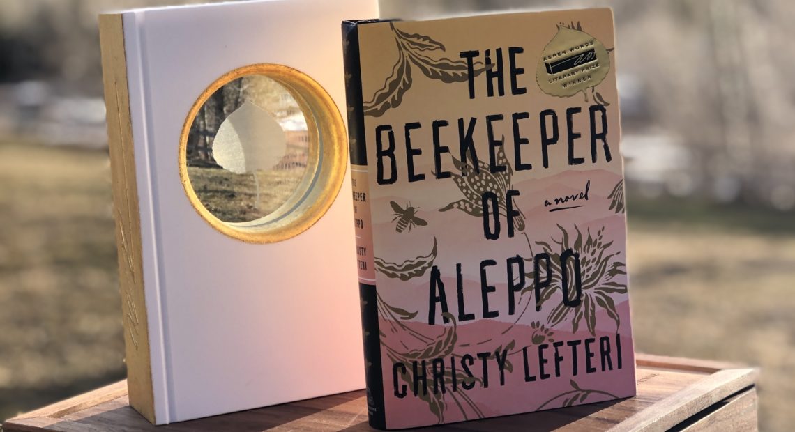 Christy Lefteri's novel The Beekeeper of Aleppo has won the third annual Aspen Words Literary Prize. Courtesy of the Aspen Words Literary Prize