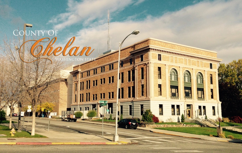 The Chelan County Courthouse in Wentachee, Washington. Courtesy of Chelan County