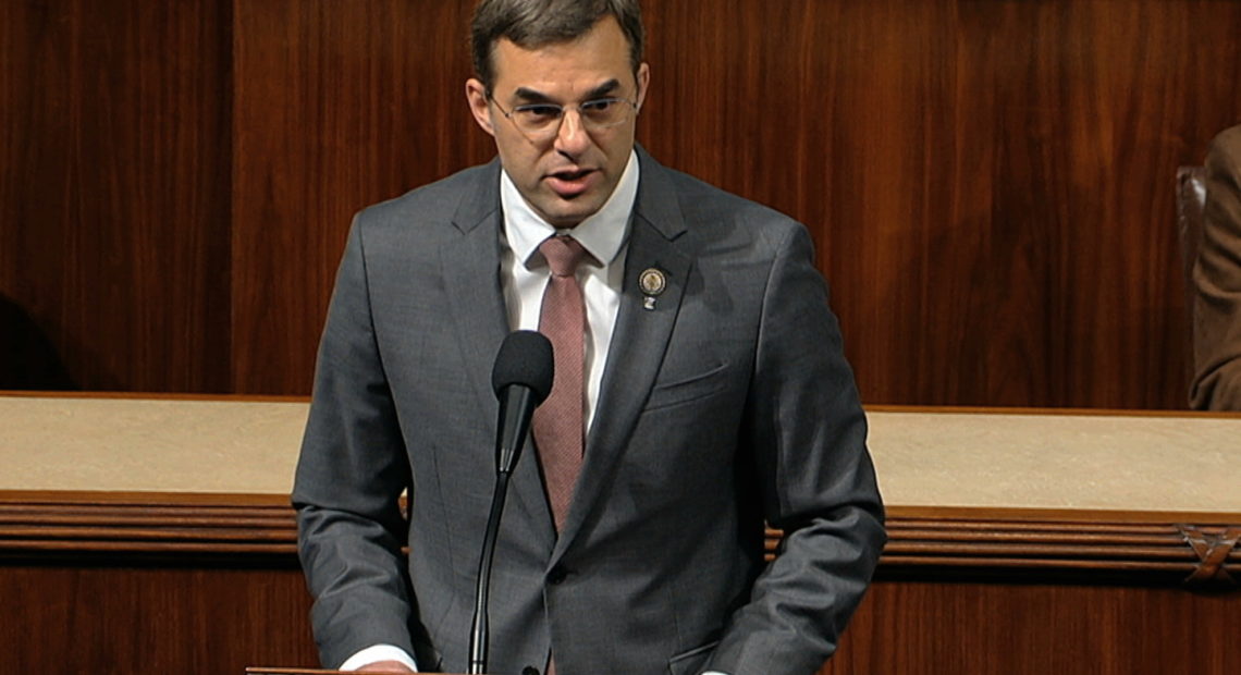 Rep. Justin Amash (I-Mich.) announced on Twitter Saturday that he would not seek out a run on the Libertarian Party ticket. The independent left the Republican party last summer. CREDIT: AP