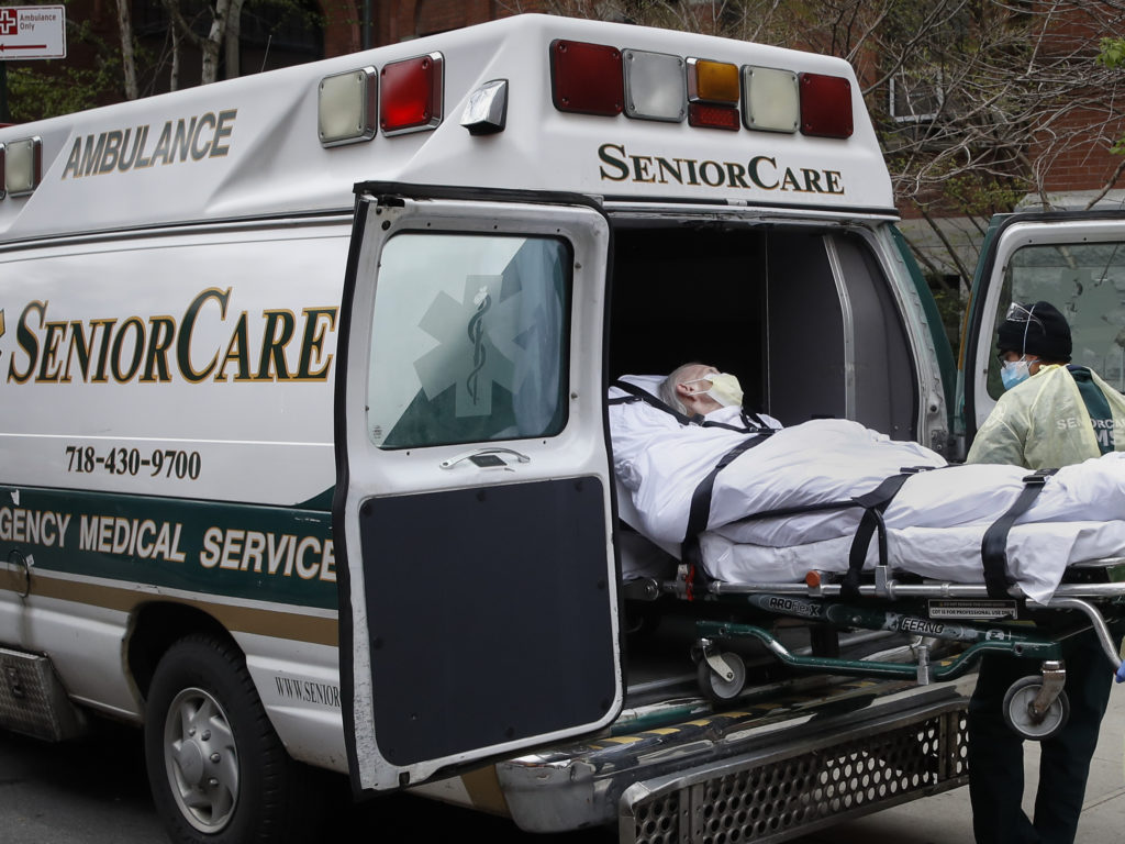 "It was certainly expected that nursing homes would be hit but it was not inevitable that they'd be hit this hard," Richard Mollot, executive director of New York-based Long Term Care Community Coalition, told NPR. CREDIT: John Minchillo/AP