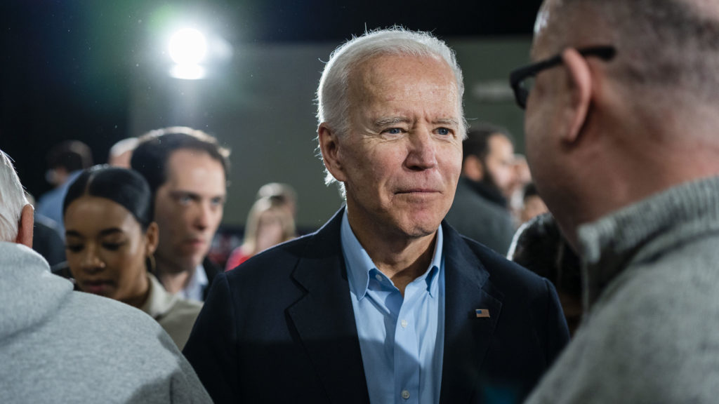 Former Vice President and 2020 presidential candidate Joe Biden requested Senate records related to allegations from a former aide. If such a record exists, the office that would handle it says it cannot make a public release. CREDIT: KC McGinnis for NPR