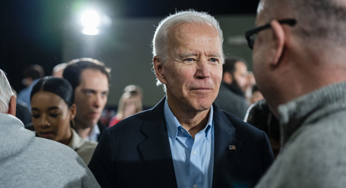 Former Vice President and 2020 presidential candidate Joe Biden requested Senate records related to allegations from a former aide. If such a record exists, the office that would handle it says it cannot make a public release. CREDIT: KC McGinnis for NPR