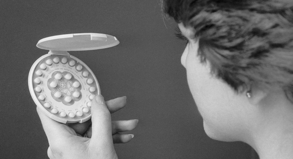 Birth control pills in 1976 in New York. The birth control pill was approved by the FDA 60 years ago this week. CREDIT: Bettmann/Getty Images