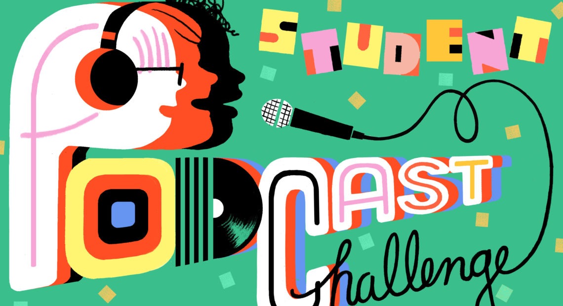 Student Podcast challenge graphic