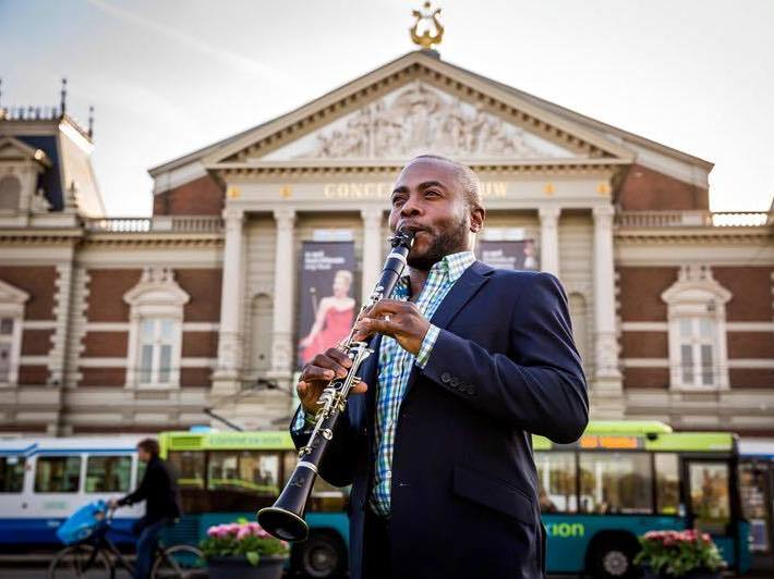 New York Philharmonic principal clarinetist Anthony McGill coined the hashtag #TakeTwoKnees as part of a social media effort to protest police violence.