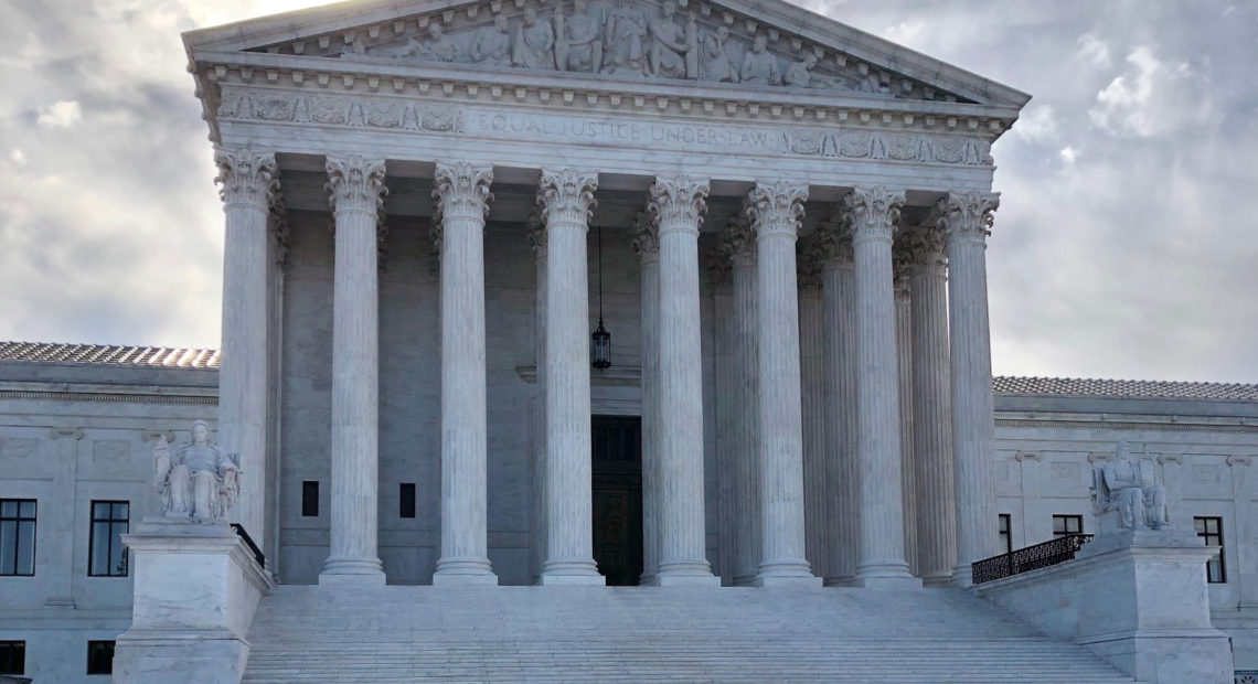 The Supreme Court building in Washington, D.C. CREDIT: Mark Sherman/AP