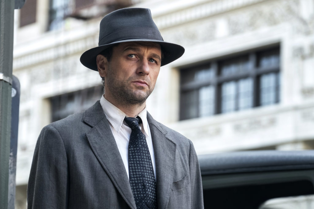 Matthew Rhys plays Perry Mason in the new HBO reboot of the legal drama based on Erle Stanley Gardner's detective stories. "To my mind, he makes a good private investigator because he doesn't fit in in any way," Rhys says. CREDIT: Merrick Morton/HBO
