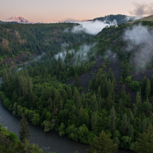 The Klickitat River is Washington’s longest wild river and runs through the conservation area. CREDIT: Brian Chambers / Courtesy of Columbia Land Trust