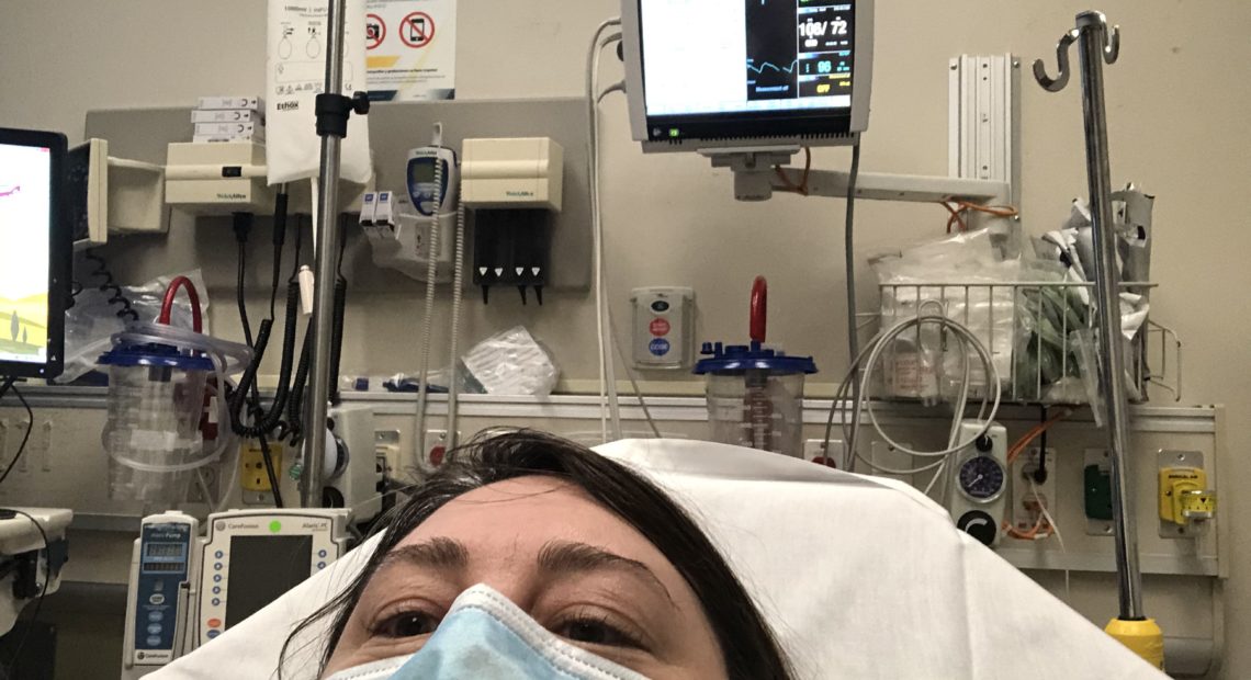 Anna King went to the KADLEC Emergency Room twice during her battle with COVID-19. Once she was having trouble breathing, another time the virus attacked her inner ear, giving her vertigo. CREDIT: Anna King/N3