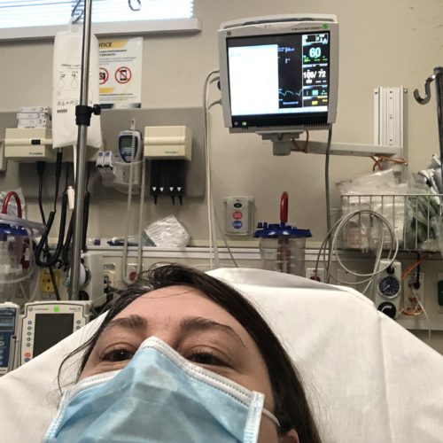 Anna King went to the KADLEC Emergency Room twice during her battle with COVID-19. Once she was having trouble breathing, another time the virus attacked her inner ear, giving her vertigo. CREDIT: Anna King/N3