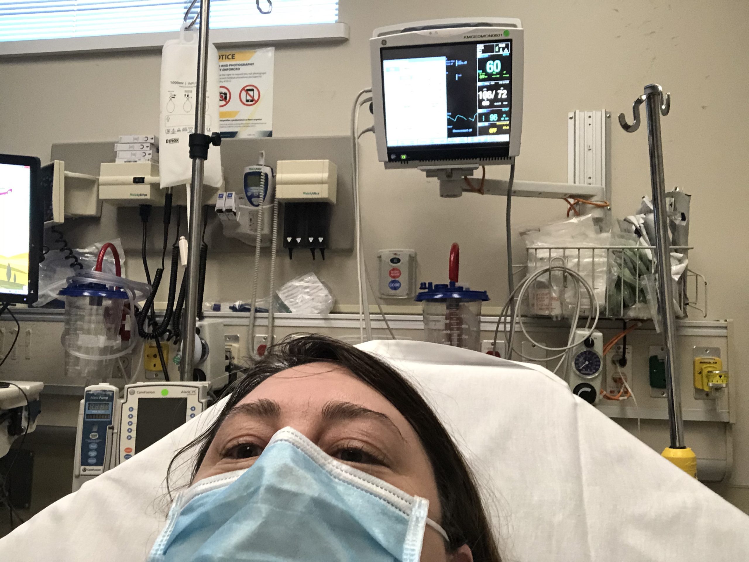 Anna King went to the KADLEC Emergency Room twice during her battle with COVID-19. Once she was having trouble breathing, another time the virus attacked her inner ear, giving her vertigo. CREDIT: Anna King/N3