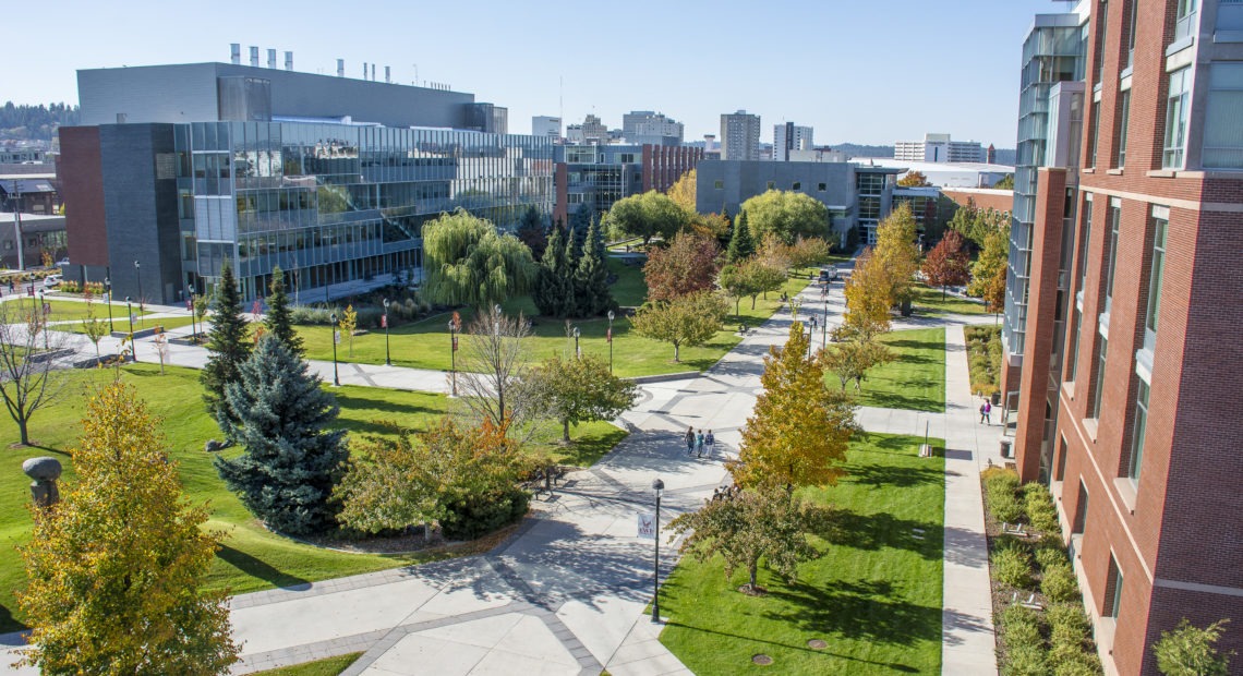 Washington State University's Spokane campus includes WSU's medical school and other health sciences disciplines. Courtesy of WSU