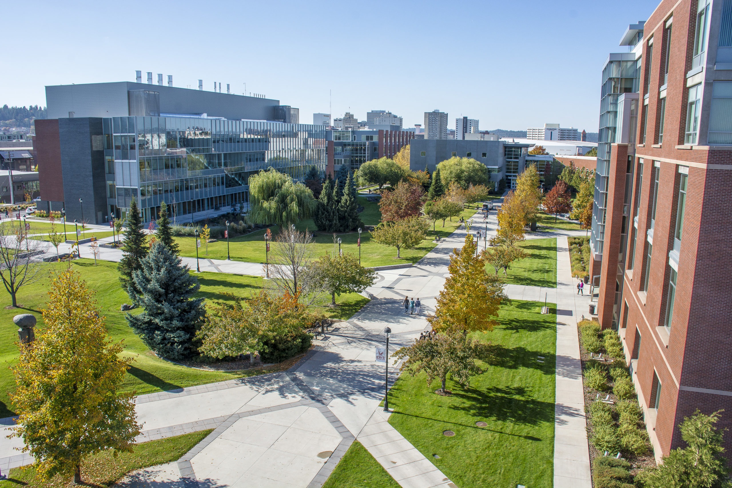 Washington State University's Spokane campus includes WSU's medical school and other health sciences disciplines. Courtesy of WSU