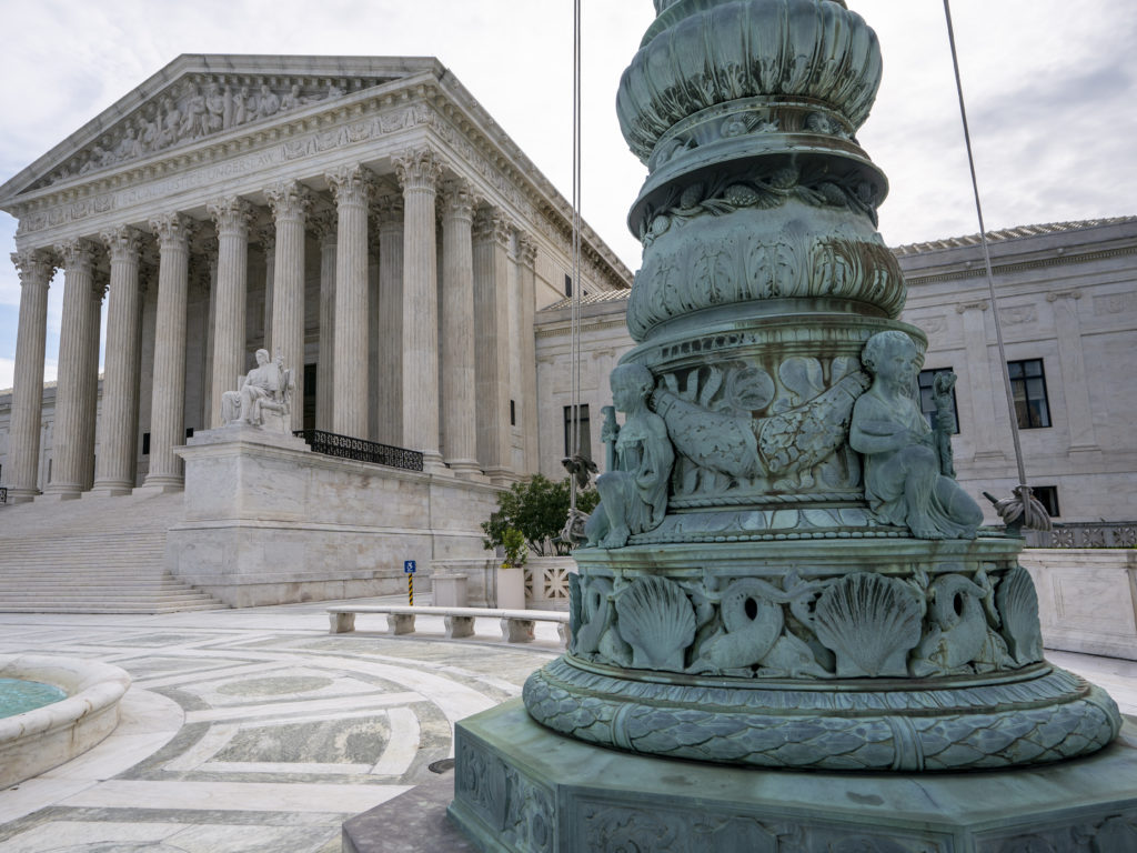 U.S. Supreme Court building in Washington, D.C. CREDIT: J. Scott Applewhite/AP