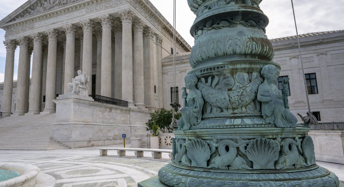 U.S. Supreme Court building in Washington, D.C. CREDIT: J. Scott Applewhite/AP