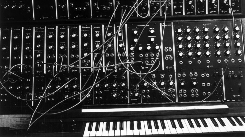 A Moog synthesizer from 1970. CREDIT: Jack Robinson/Getty Images