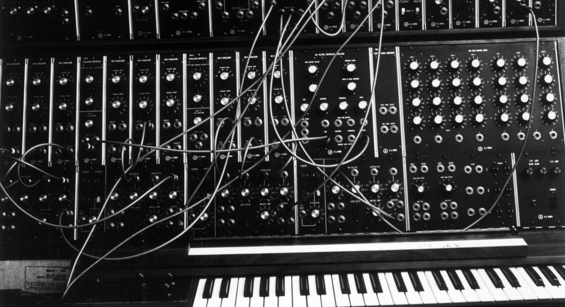 A Moog synthesizer from 1970. CREDIT: Jack Robinson/Getty Images