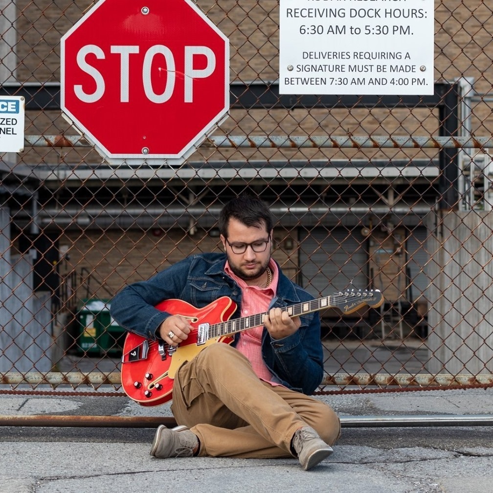 Tri-Cities musician Denin Koch was inspired to write a jazz album about the Manhattan Project after a visit to the B Reactor at the Hanford Site. His album will be released Aug. 6, 2020, the 75th anniversary of the Hiroshima bombing. Courtesy of the artist
