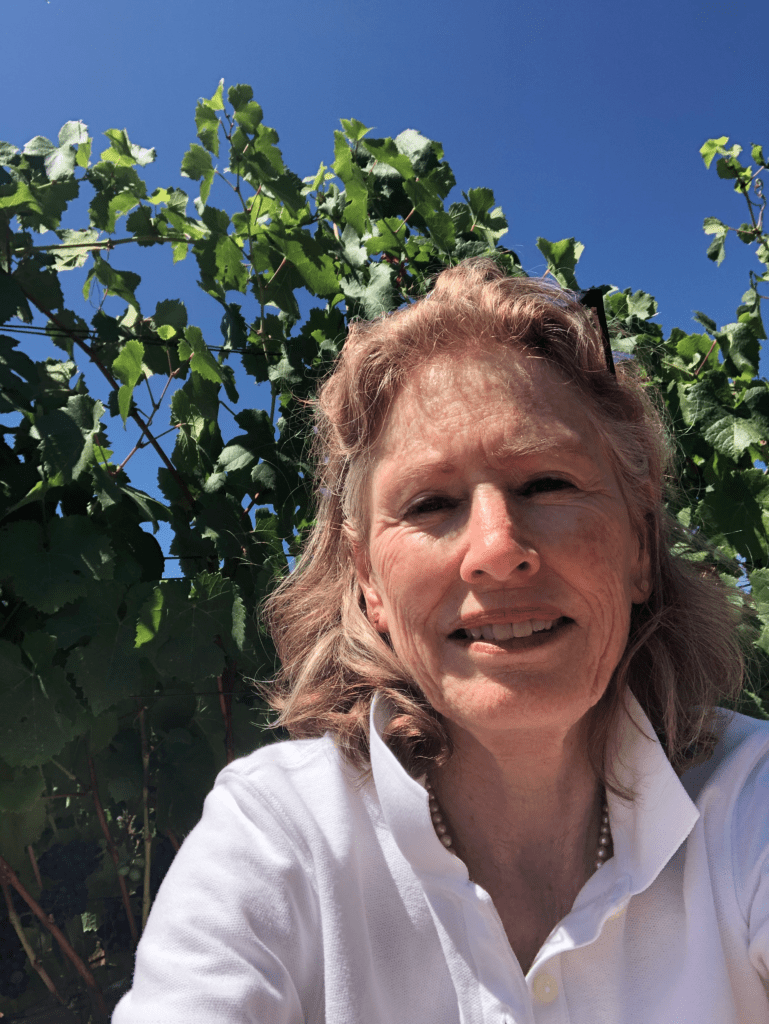 Eugenia Keegan heads Oregon's Jackson Family Wines. She says a reduction of wine grapes due to a cool, rainy spring has meant the Willamette Valley doesn't have enough pinot noir as usual. Courtesy of Eugenia Keegan 