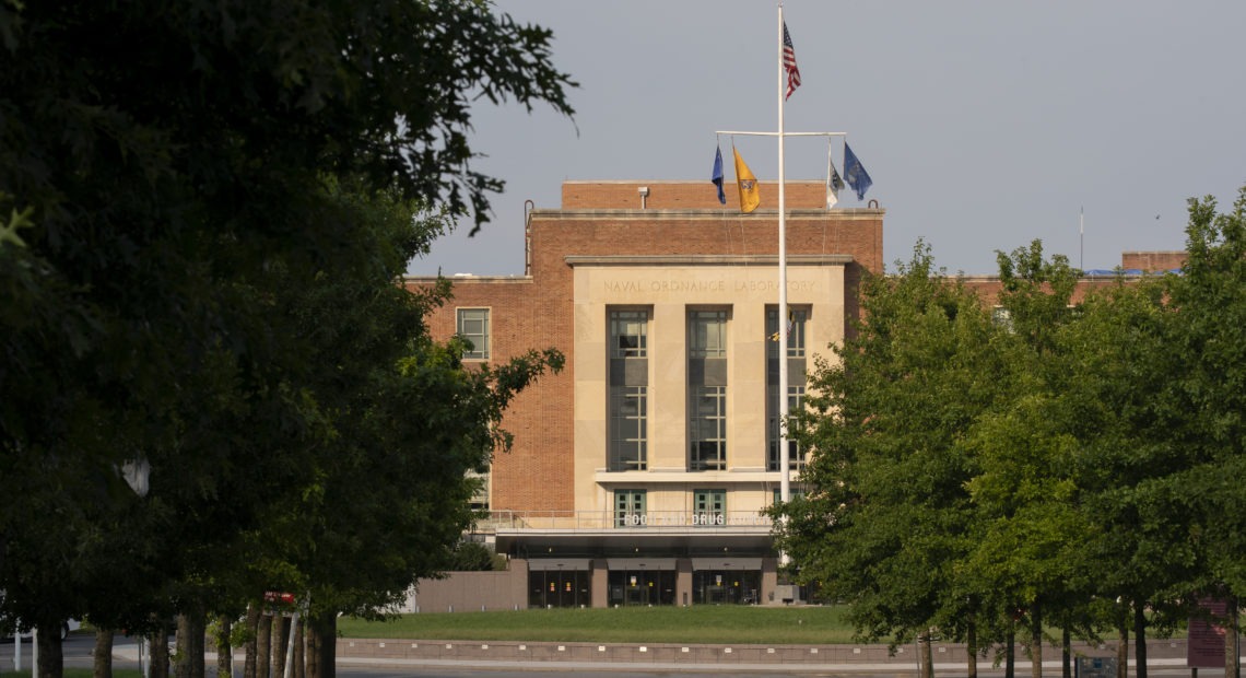 The U.S. Food and Drug Administration headquarters in White Oak, Md. The agency this week has removed a top communications official in the wake of misleading claims it made about a treatment for COVID-19. CREDIT: Stefani Reynolds/Bloomberg via Getty Images