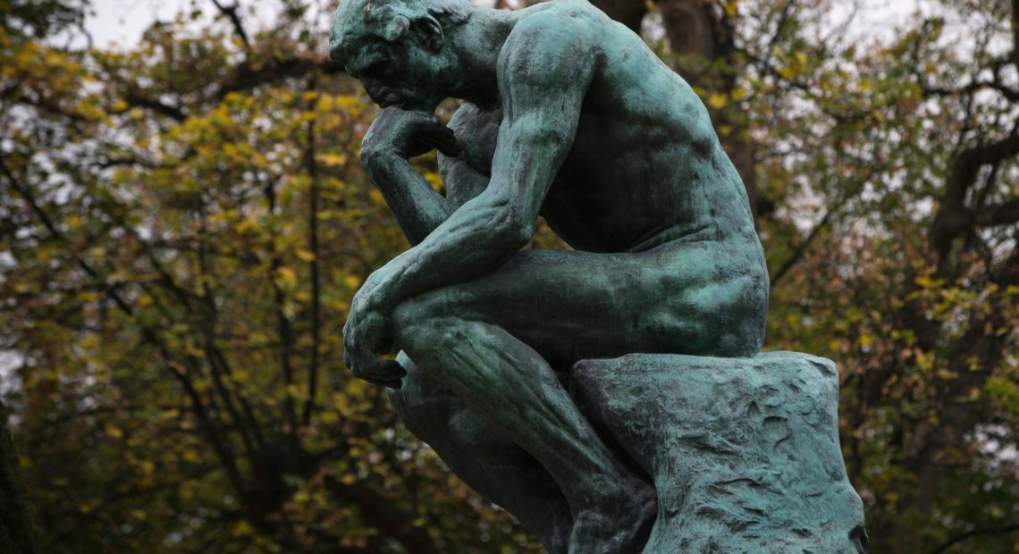 The Rodin Museum in Paris is selling sculptures to pay the bills — and that's exactly as the artist intended. When he died in 1917, Auguste Rodin left the museum plaster casts for just this purpose. Above, The Thinker (Le Penseur) is pictured ahead of the Musée Rodin's reopening in November 2015. CREDIT: Joel Saget/AFP via Getty Images