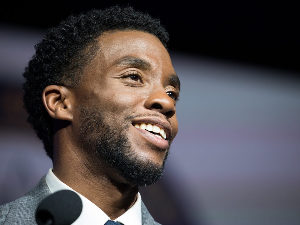 Actor Chadwick Boseman in 2017. CREDIT: Cheriss May/NurPhoto via Getty Images