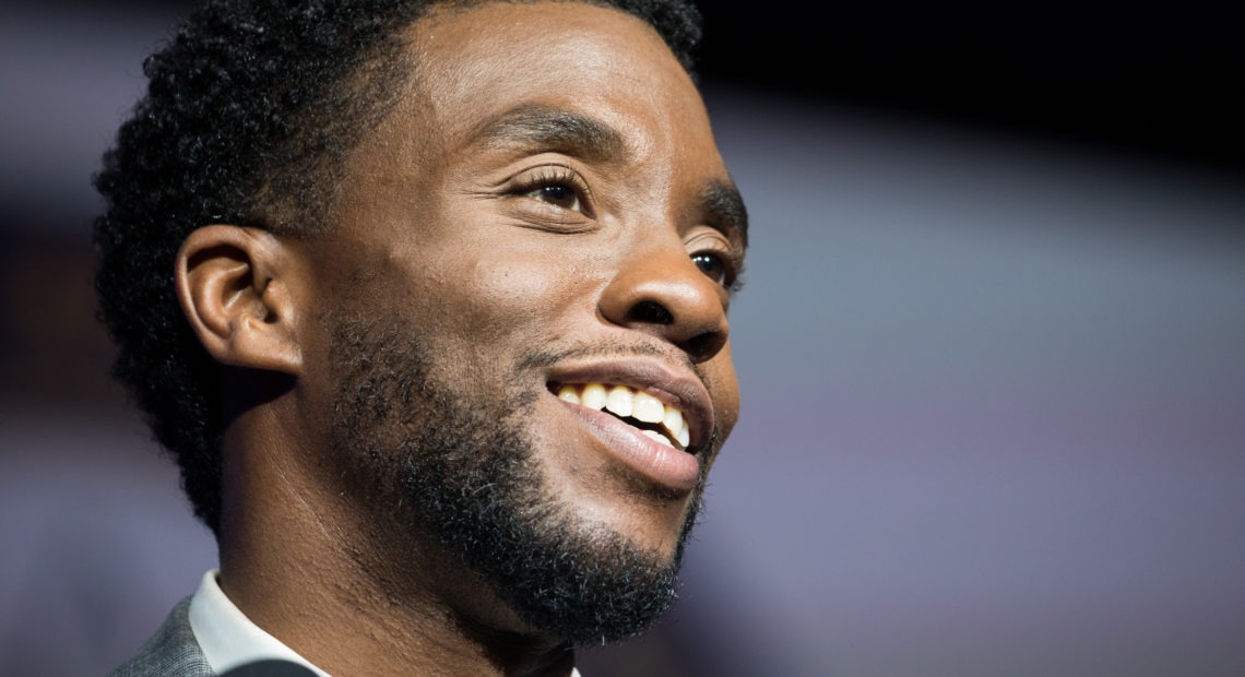 Actor Chadwick Boseman in 2017. CREDIT: Cheriss May/NurPhoto via Getty Images