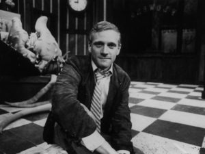 A young Howard Ashman, photographed on the set of his musical Little Shop of Horrors. CREDIT: Disney