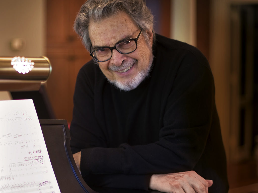 Pianist Leon Fleisher eventually resumed playing with both hands after an injury sidelined him at age 36. CREDIT: Chris Hartlove/Provided by the artist