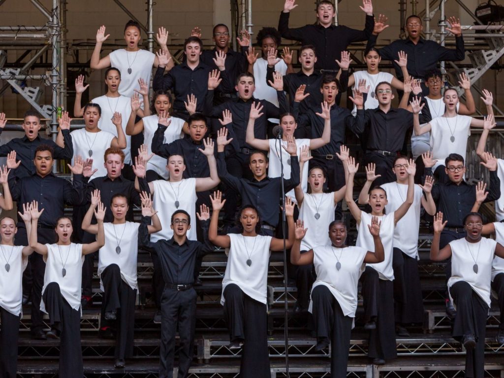 The Young People's Chorus of New York City, performing back in better times. CREDIT: Alexey Konkov/Courtesy of the artists