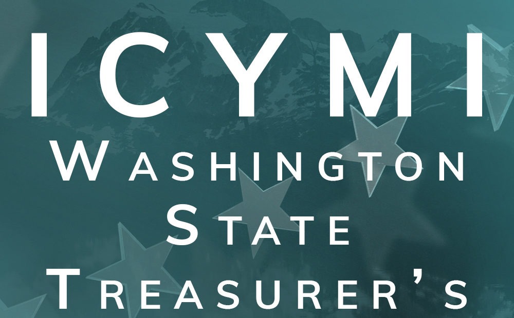 ICYMI WA state Treasurer's debate