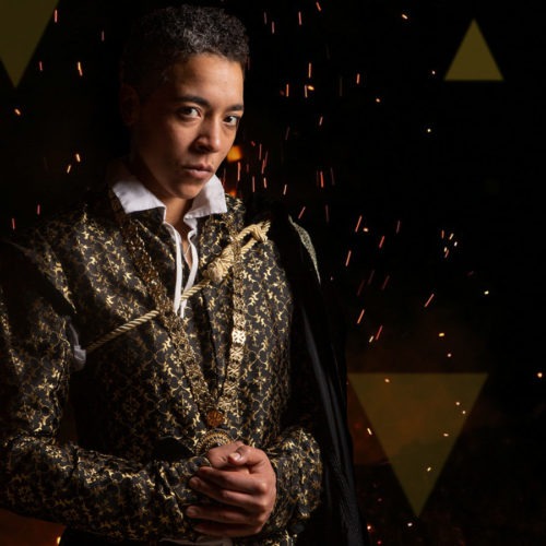 Jessika D. Williams, 35, plays the title role in William Shakespeare’s “Othello” at the American Shakespeare Center. CREDIT: Lauren Parker/ASC