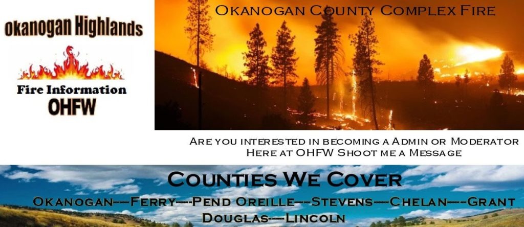The header image for the Okanogan Highlands Fire Watch group on Facebook. Daniel Pratt started the group in 2015 during a particularly bad fire year in Okanogan County. It's since expanded to nearly 18,000 members and to cover a wide area of eastern Washington