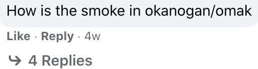 How is the smoke in Okanogan - Omak