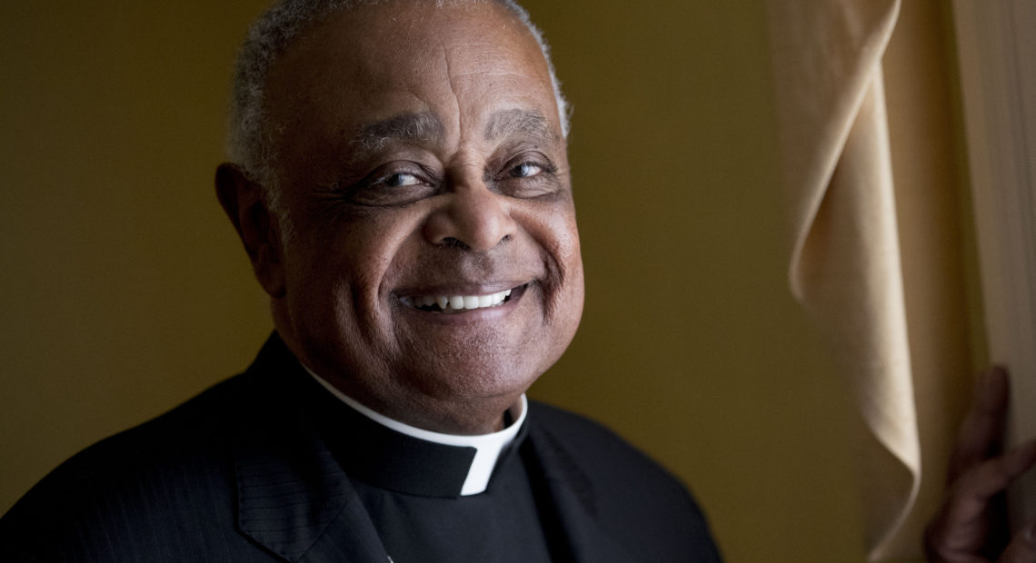 In this 2019 file photo, Washington D.C. Archbishop Wilton Gregory poses for a portrait following mass at St. Augustine Church in Washington. Pope Francis has named Gregory among 13 new cardinals. CREDIT: Andrew Harnik/AP