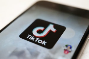 A federal judge issued a nationwide injunction Friday blocking a key aspect of President Trump's ban on the video-sharing app TikTok from taking effect on Nov. 12. CREDIT: Kiichiro Sato/AP