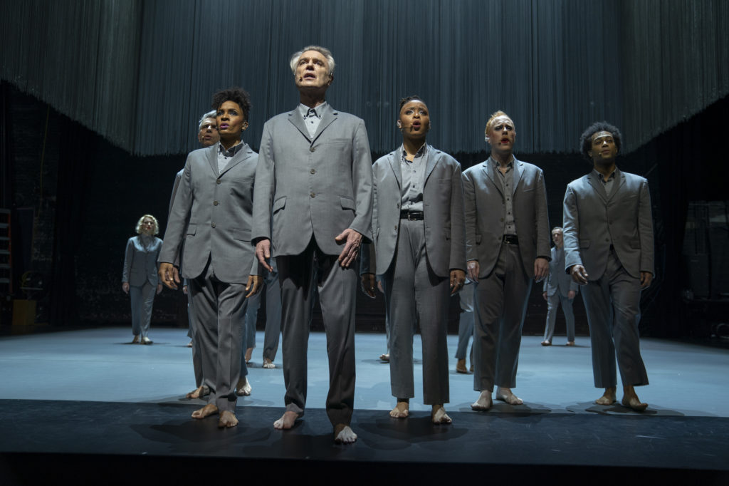 HBO's David Byrne's American Utopia captures a live performance of Byrne's acclaimed Broadway show. CREDIT: David Lee/HBO