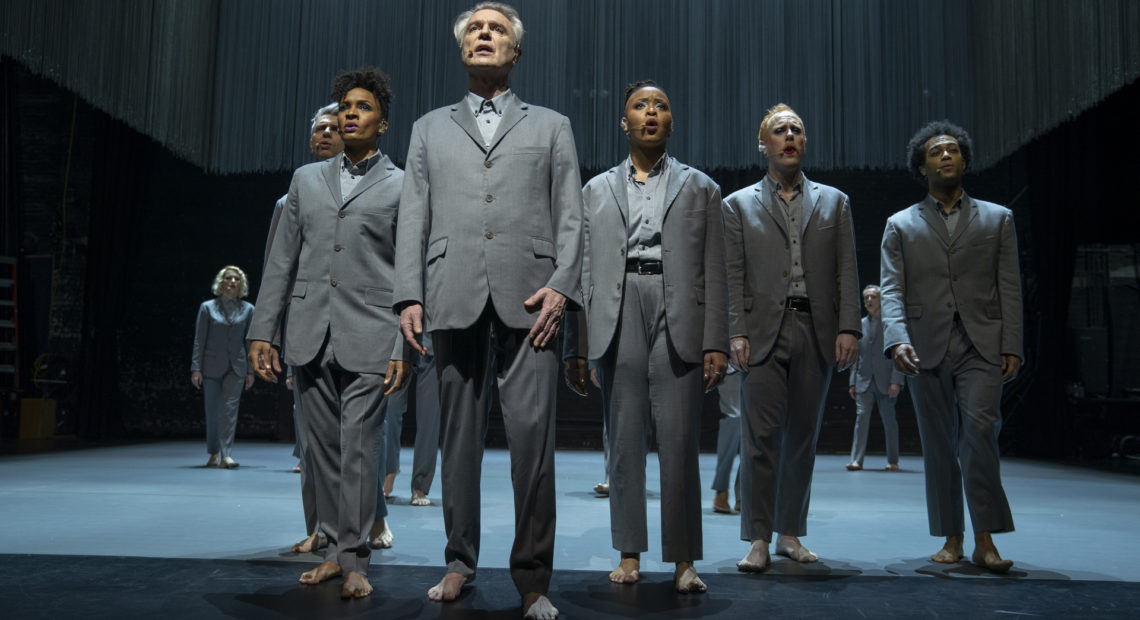 HBO's David Byrne's American Utopia captures a live performance of Byrne's acclaimed Broadway show. CREDIT: David Lee/HBO