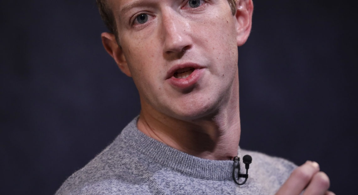 Facebook CEO Mark Zuckerberg says his thinking has "evolved" on how to balance free speech and the harms of Holocaust denial. CREDIT: Drew Angerer/Getty Images