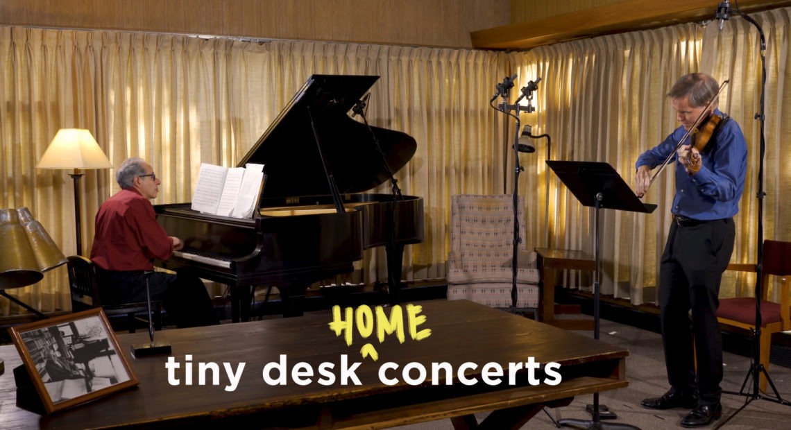 Copland House plays a Tiny Desk (home) concert.
