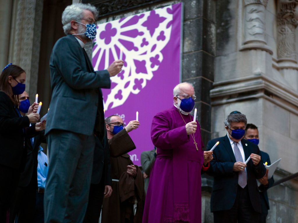 In a decision released late Wednesday, Nov. 25, the Supreme Court said New York's attendance limit at houses of worship violates the First Amendment. Kena Betancur/AFP via Getty Images