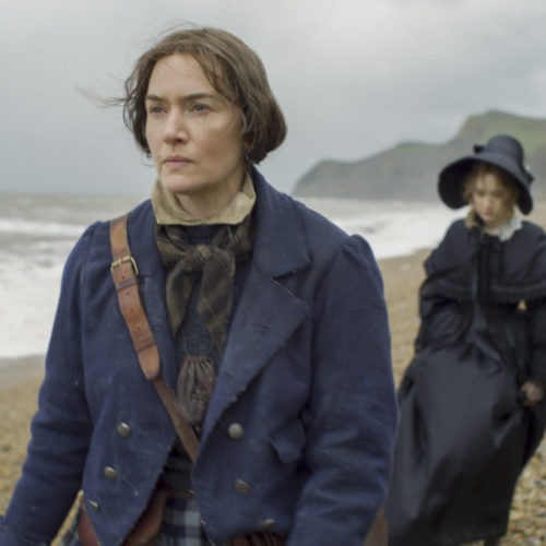 "I feel proud of myself now, as a 45-year-old woman, to have just played a role in which ... my age really shows on my face," says Kate Winslet. She plays British paleontologist Mary Anning in the new film Ammonite. Courtesy of Neon