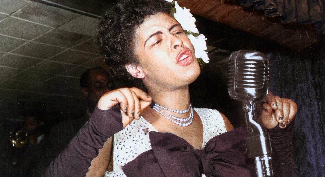 Billie Holiday singing