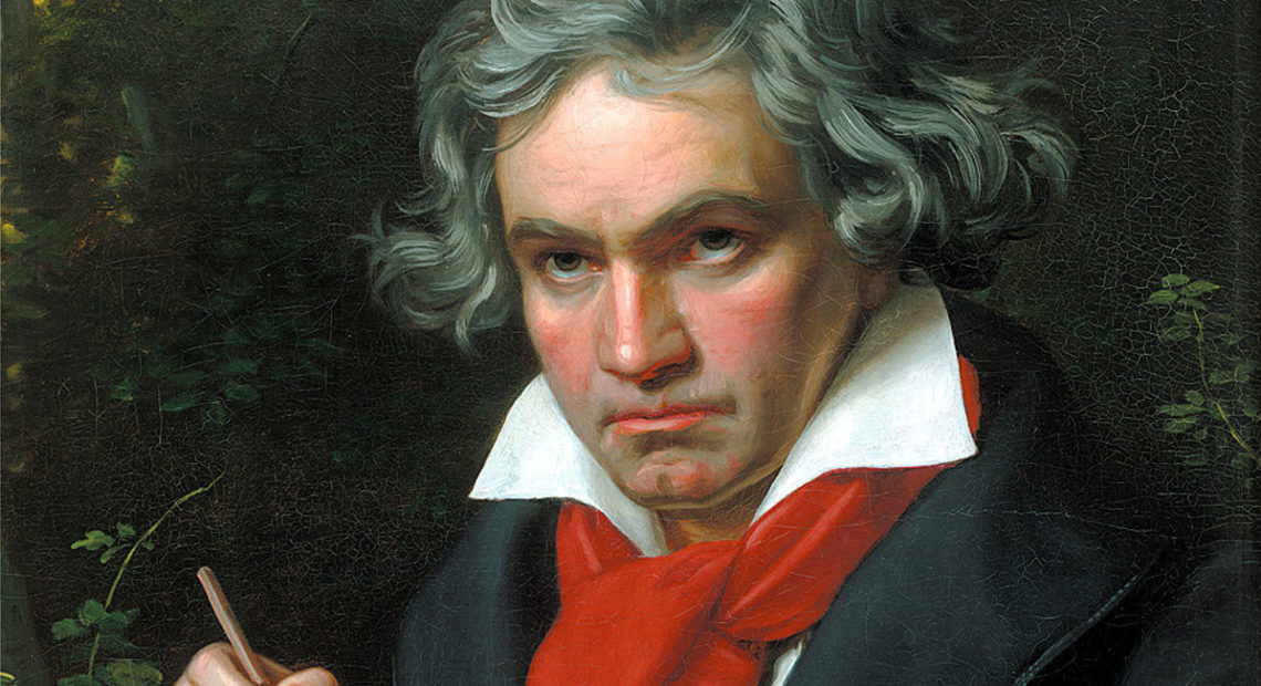 Beethoven portrait circa 1818