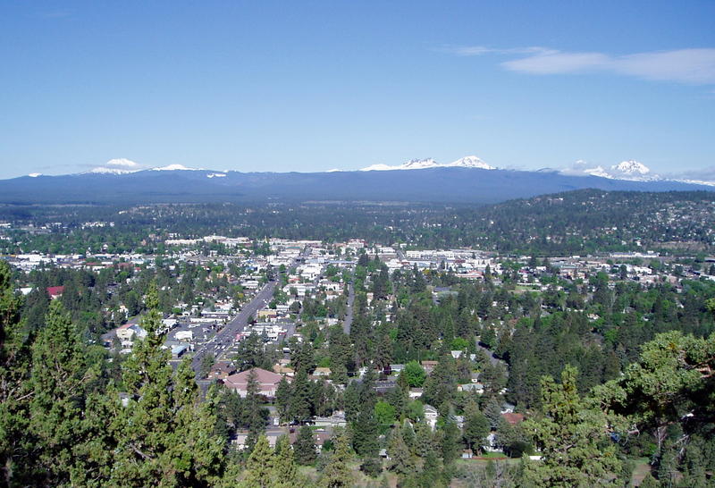 Bend, Oregon - central Oregon Cascades - Deschutes County, Oregon - CREDIT: Tom Banse/N3