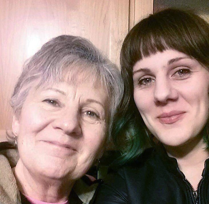 Journalist Emily McCarty and her mother, Mary, who died in November, four days after being diagnosed with COVID-19. Courtesy of Emily McCarty/Crosscut