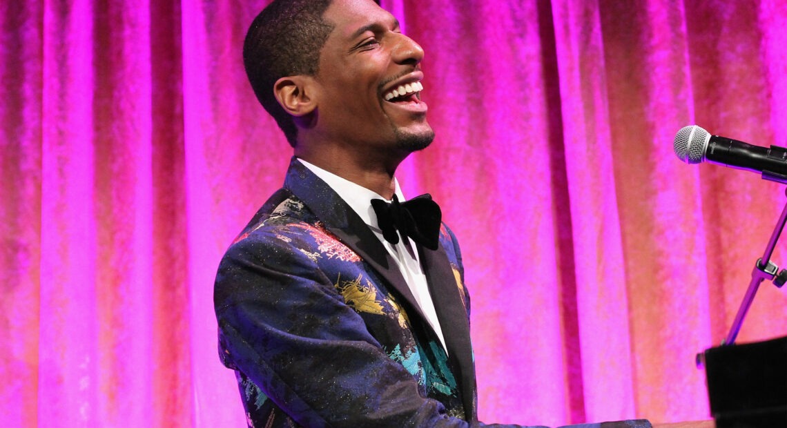 Jon Batiste performs during the National CARES Mentoring Movement's 2nd Annual for the Love of Our Children Gala at Cipriani 42nd Street on Jan. 30, 2017 in New York City. Bennett Raglin/Getty Images for for National CARES Mentoring Movement