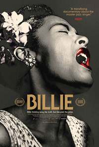 Movie poster promotion for documentary 'Billie'