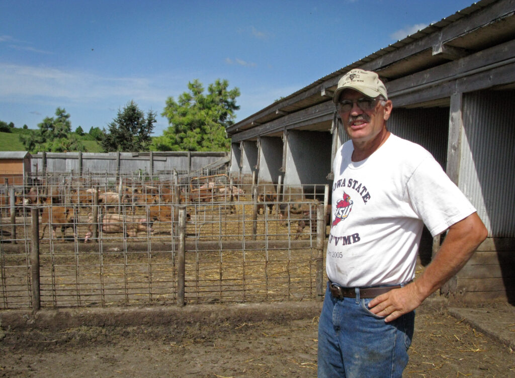 Farmer Ron Rosmann