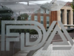 FDA sign on building